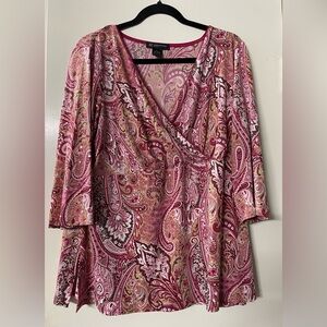 Women's Paisley Blouse